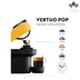 اسپرسوساز نسپرسو ورتولاین مدل پاپ زرد Vertuo Pop Yellow